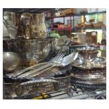 Lot of silver plate