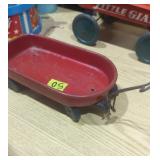 Pressed metal toy wagon Wyandotte toys 11' wagon