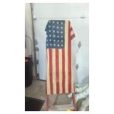 48 star American flag lot of two
