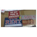 Vintage signs