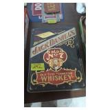 Jack Daniels tin with poker game inside