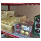 Large lot of Christmas ornaments by magic in