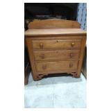Primitive Butler's chest of drawers Walnut 43'