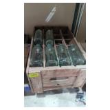 Wooden crate with Hutchinson style ?? bottles