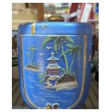 Vintage Japanese cookie jar