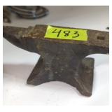 Tiny anvil for jeweler? Brass