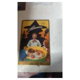 Vintage Halloween postcard ducking for apples