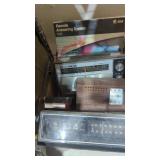 Vintage AM FM transistor and alarm clock radios