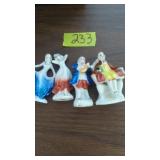 Occupied Japan. Lot of four figurines