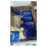 Cobalt blue apothecary