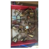 Brass trinket lot