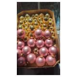Glass Christmas ornaments
