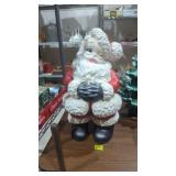 Santa Claus Christmas decoration ceramic 20 in