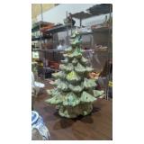 Ceramic Christmas tree decoration three-piece 18