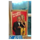 Advertising sign Lot of 5 George Burns Black