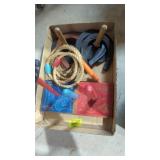 Roy Rogers and trigger horseshoe set peg game