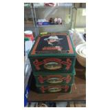 Jack Daniels whiskey vintage gift boxes lot of