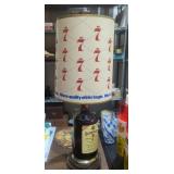 Seagram's 7. Liquor advertising lamp works