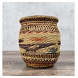 Makah Northwest Coast Native American Pot Basket