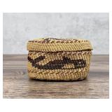 Makah Northwest Coast Native American Whale Basket