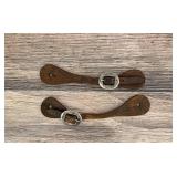 H. Mack Pueblo Colorado Cowboy Spur Straps
