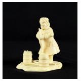 Greenland Inuit Eskimo Whale Tooth Carving