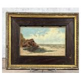 William Trost Richards Scene from Nahant Painting