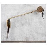 Sioux Inlaid Native American Indian War Club