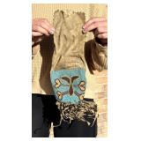 Nez Perce Native American Indian Beaded Pipe Bag