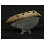 Ancient Thule Inuit Alaskan Eskimo Slate Ulu Knife
