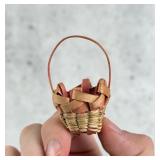 Winnebago Indian Miniature Gathering Basket