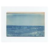 Crow Indian Agency Montana Cyanotype Postcard
