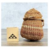 Vera Ryerson Yurok Indian Tobacco Basket