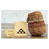 Vera Ryerson Yurok Indian Tobacco Basket