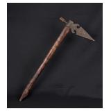 Antique Native American Indian Spontoon Tomahawk