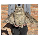 J.W. Reynolds Cloth Flapping Owl Hunting Decoy