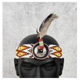 Blackfoot Native American Indian Beaded Headband