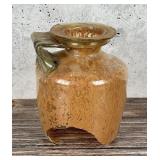 Ancient Roman Glass Handled Jar
