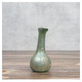 Ancient Roman Glass Unguentarium Perfume Bottle