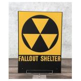 US Department of Defense Fallout Shelter Sign