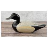 Signed Bluebill Wood Duck Decoy