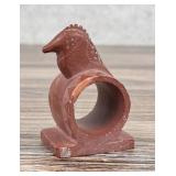 Native American Indian Pipestone Napkin Ring