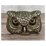 Aluminum Owl Head Emblem