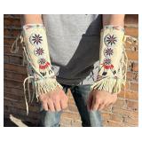 Lakota Sioux Native American Indian Beaded Cuffs