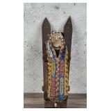 Kiowa Native American Indian Beaded Toy Cradle