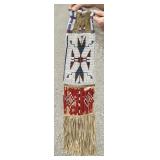 Sioux Native American Indian Beaded Pipe Bag