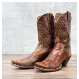 1950s Leddy Fort Worth Texas Cowboy Cowgirl Boots