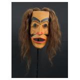 Lawrence Wilson Haida Northwest Coast Carved Mask