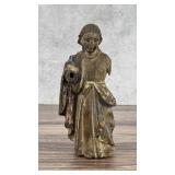 18th Century Spanish Colonial Santos of a Cleric