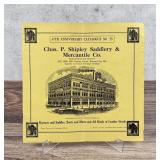 C.P. Shipley Saddlery Mercantile Catalog 25